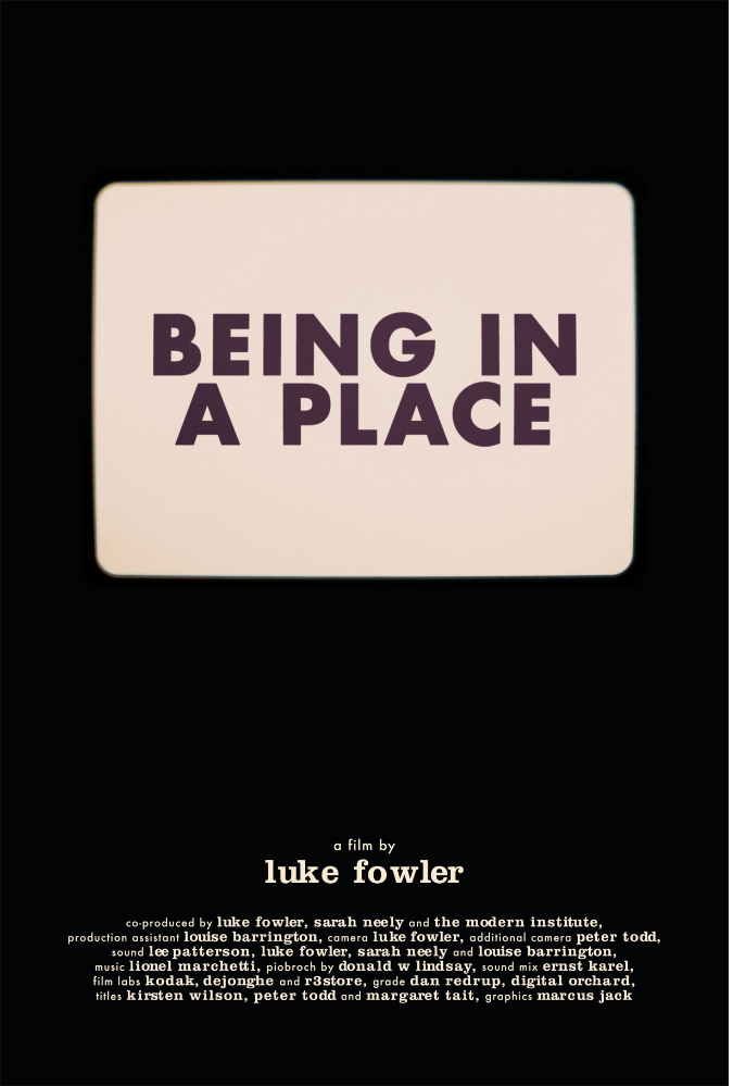 Being in a Place – A Portrait of Margaret Tait Poster