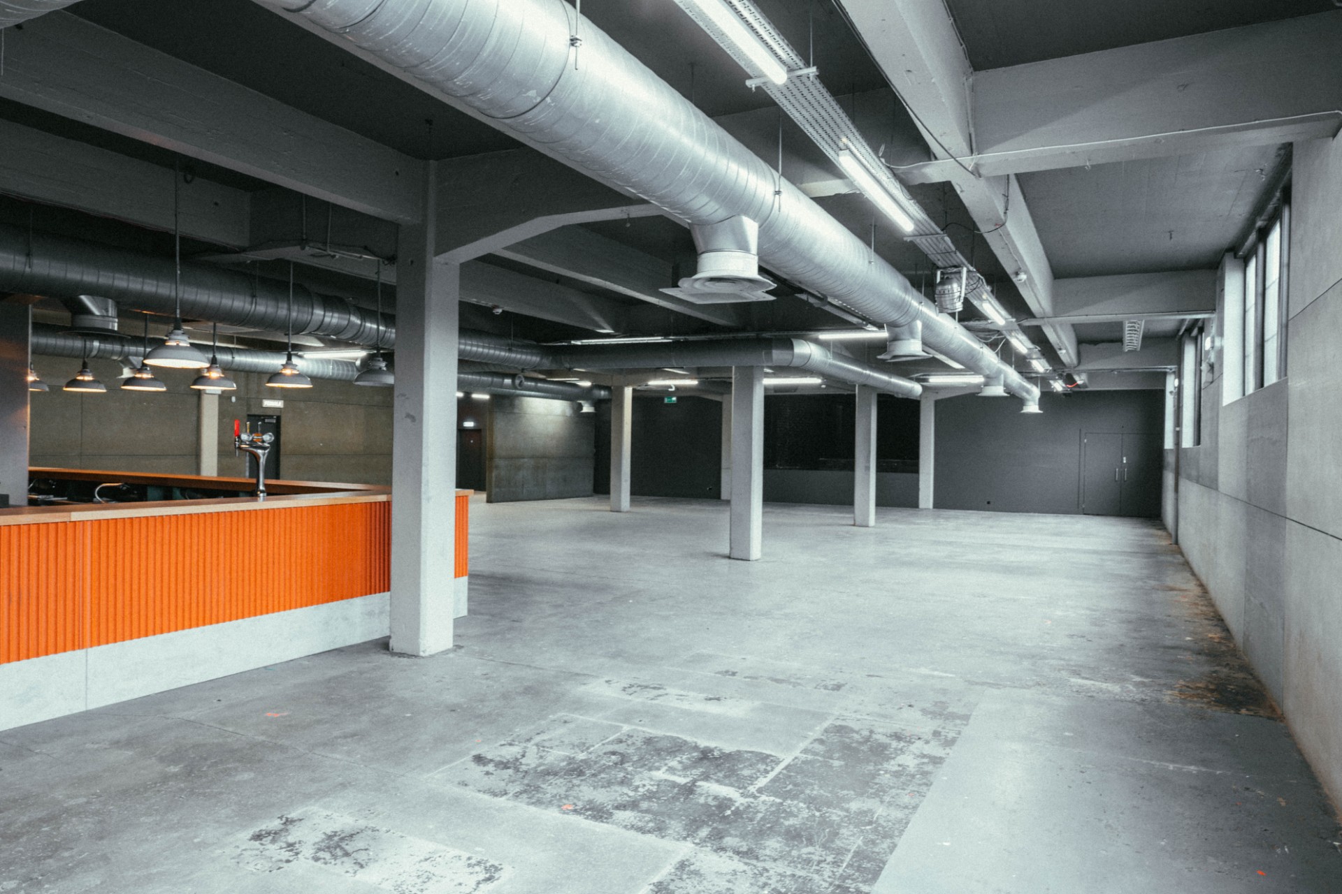 External warehouse shot of SWG3 Glasgow