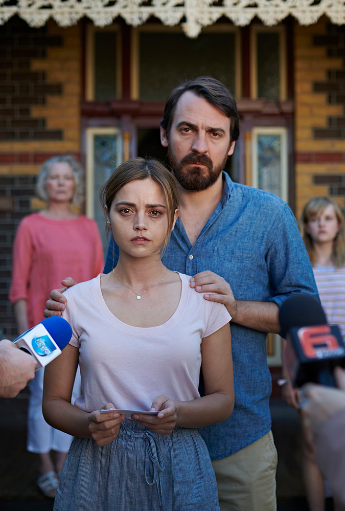 Jenna Coleman and Ewen Leslie in The Cry