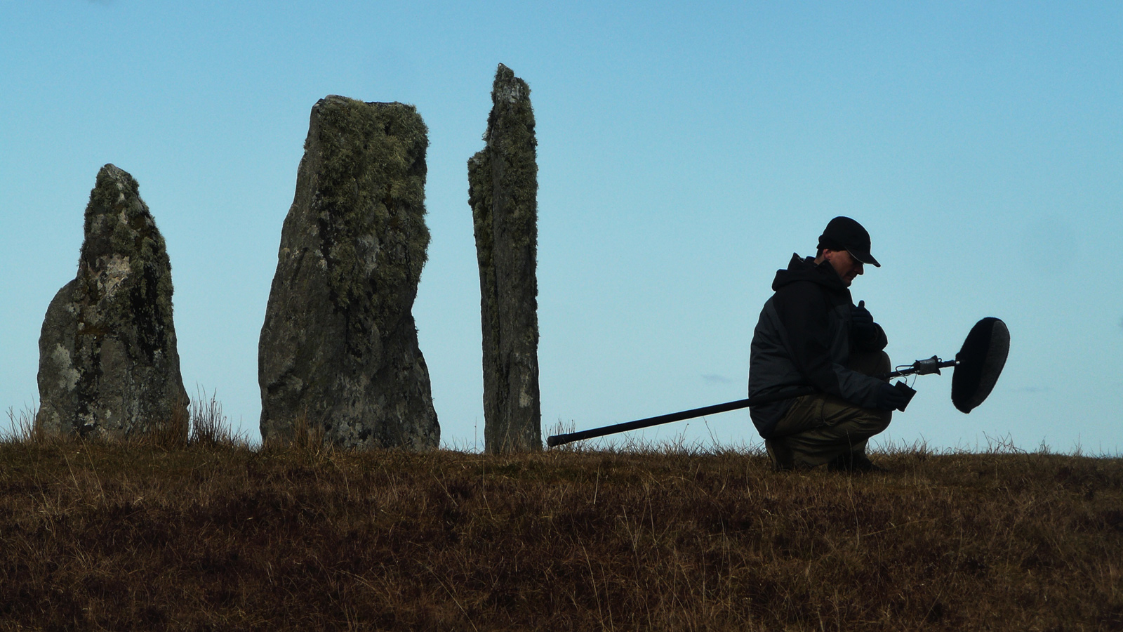 Katie Morag filming on location - stones