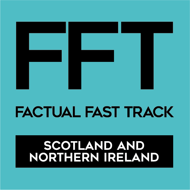 Fast Factual Track logo. Scotland and Northern Ireland.