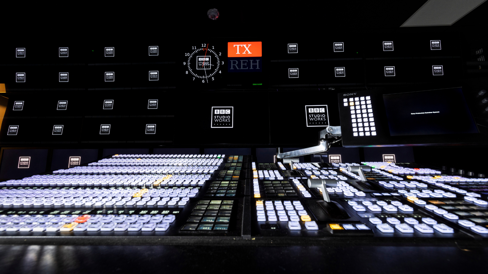 A sound desk