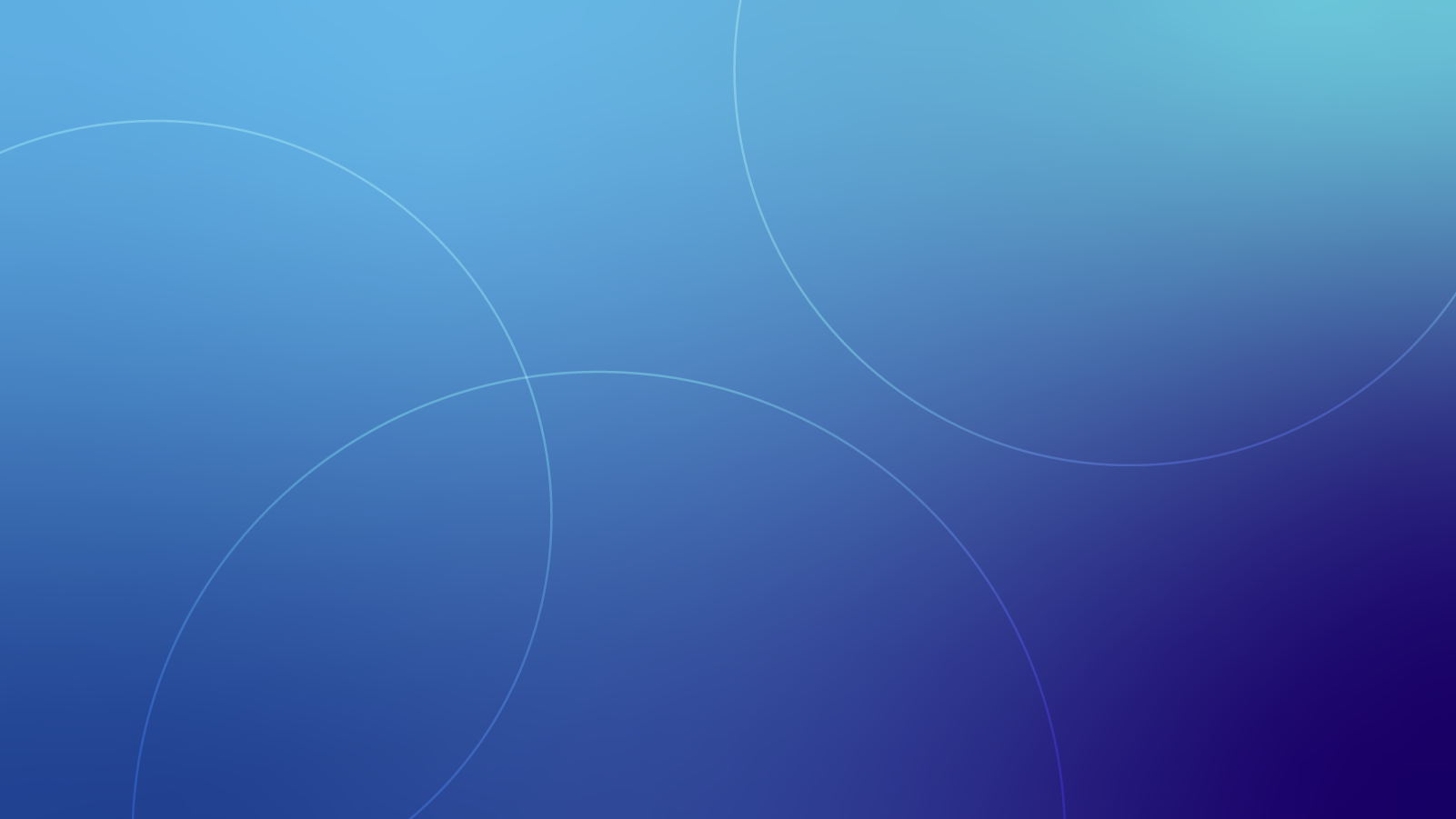 Subtle circles on a blue gradient background