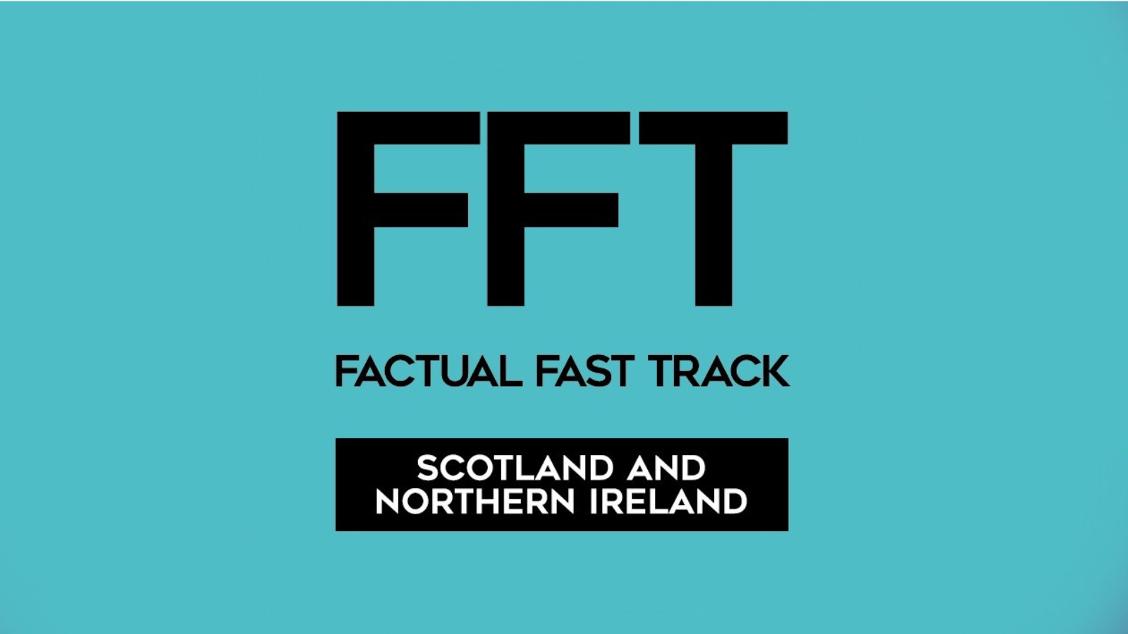 The Factual Fast Track logo on a green background