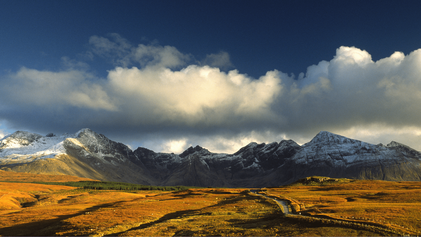 Mountain scene in Scotland