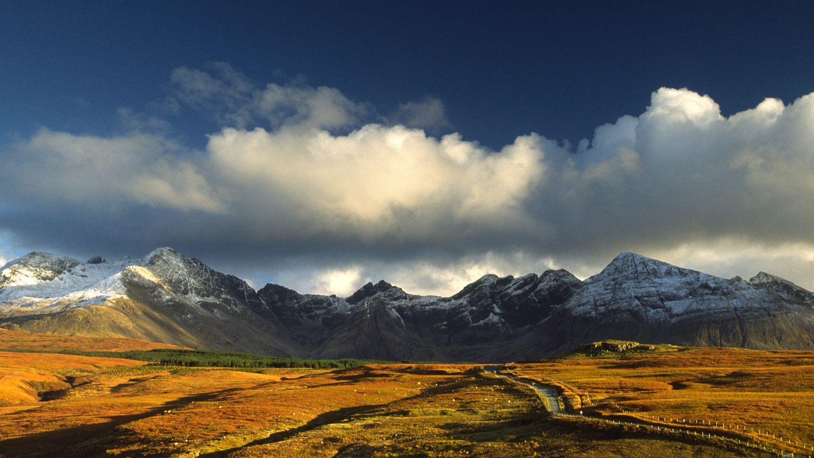 Beautiful mountains on Skye, Scotland